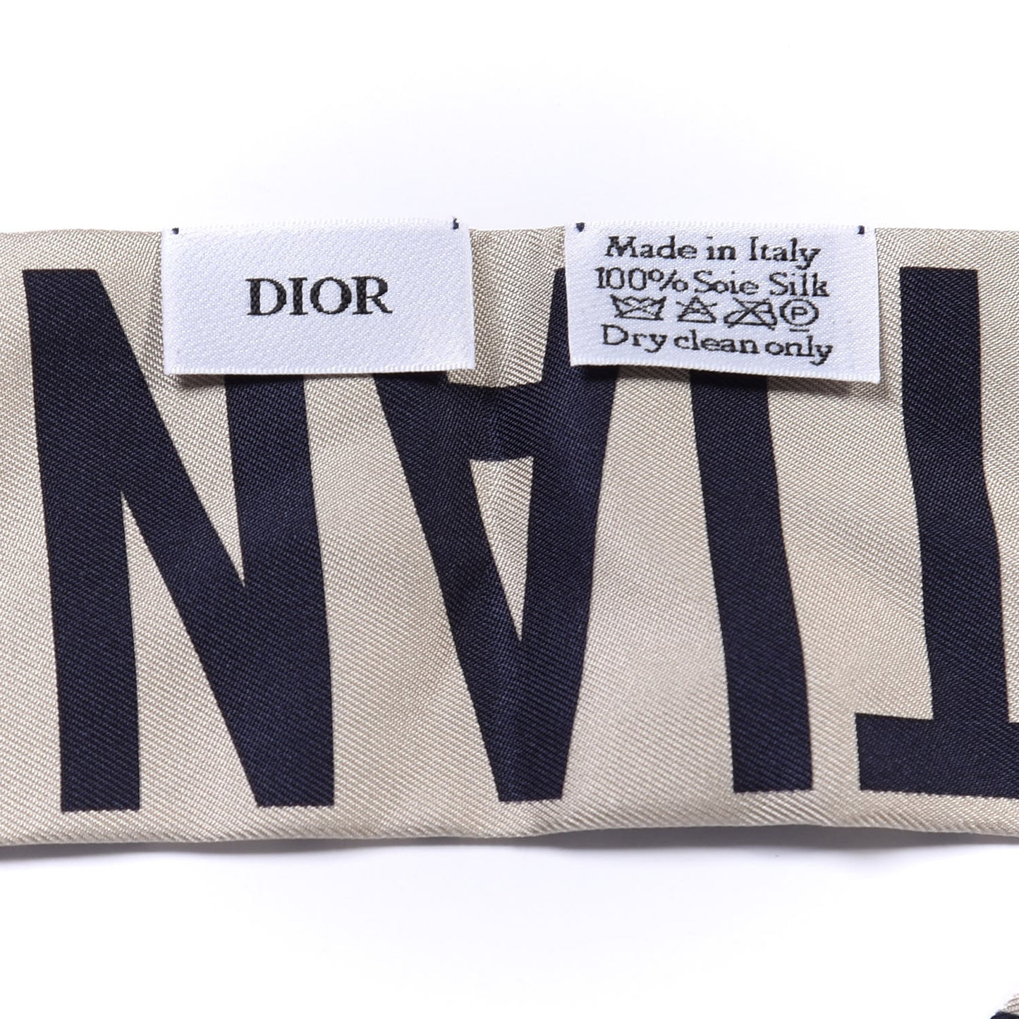 Silk Oblique Mitzah Scarf Blue