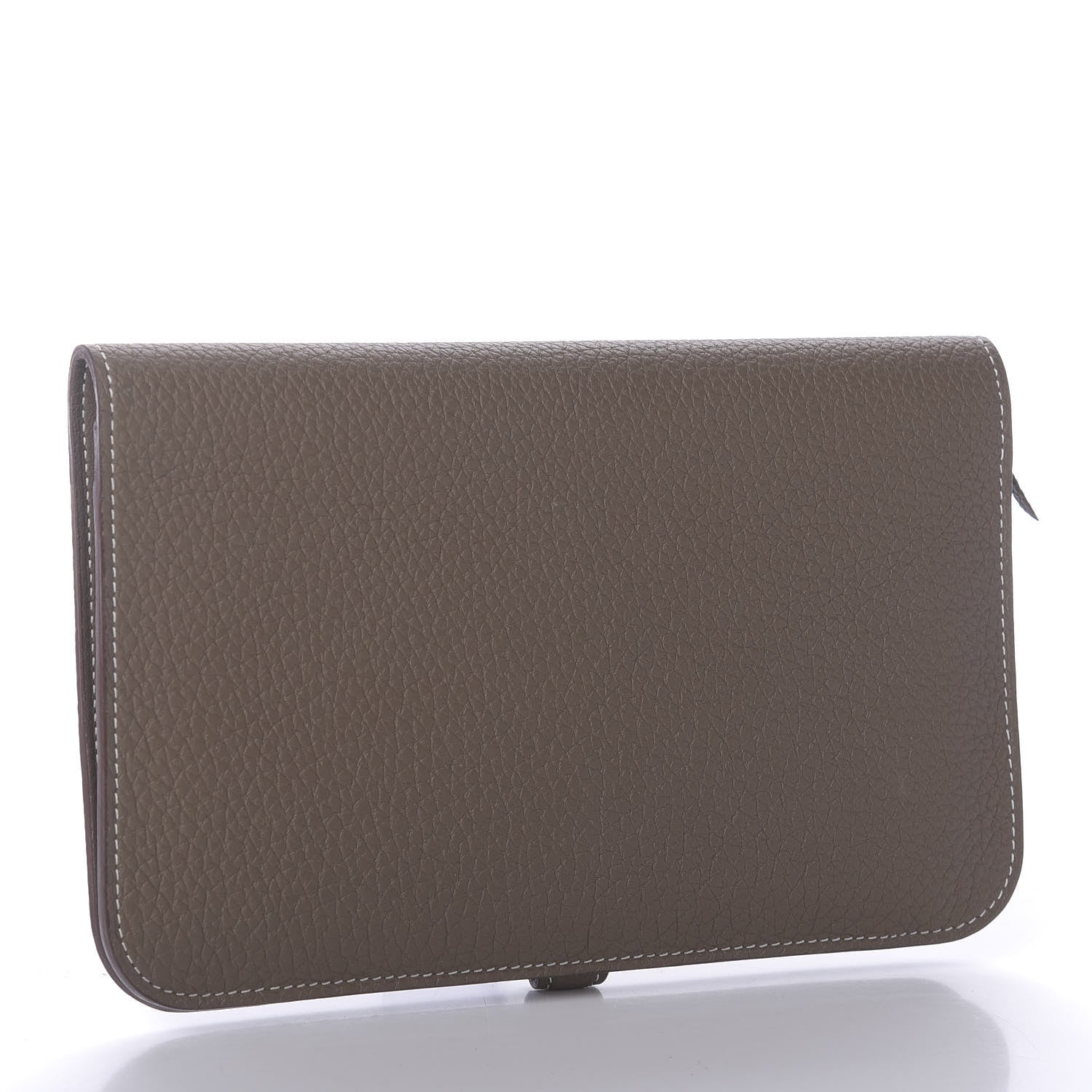 Hermes Togo Dogon Duo Wallet Etoupe 3 of 14