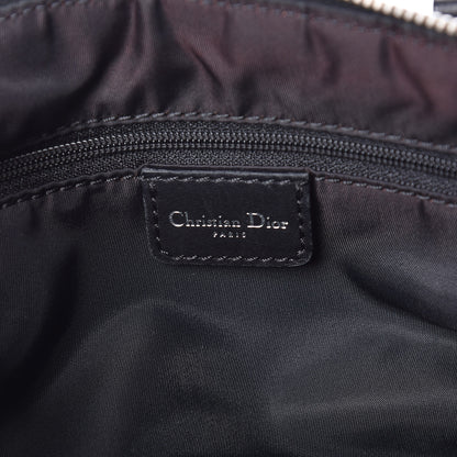 Christian Dior Denim Monogram Charms Shoulder Bag Black 6 of 13