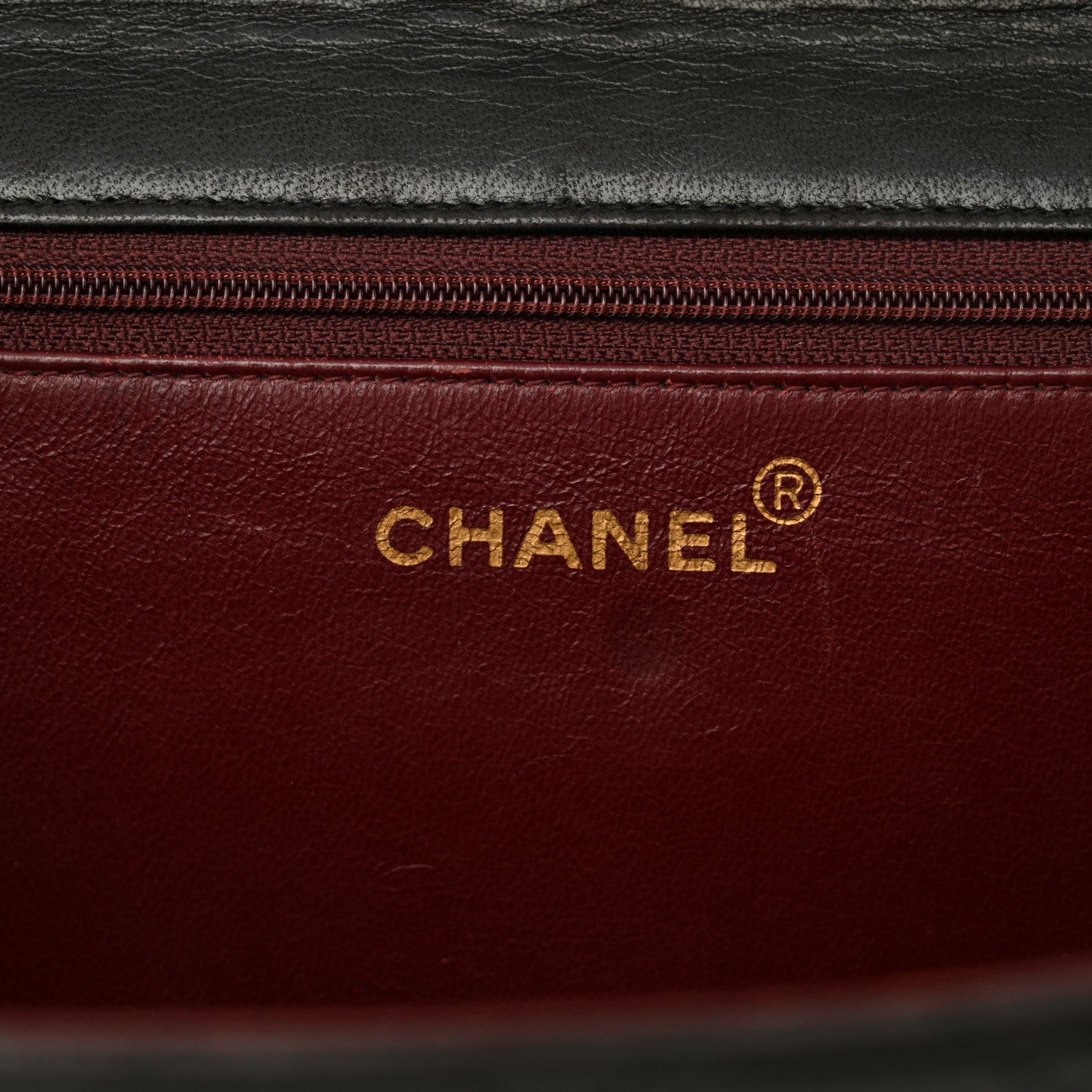 Chanel Lambskin Quilted Medium Single Flap Dark Brown 7 of 13