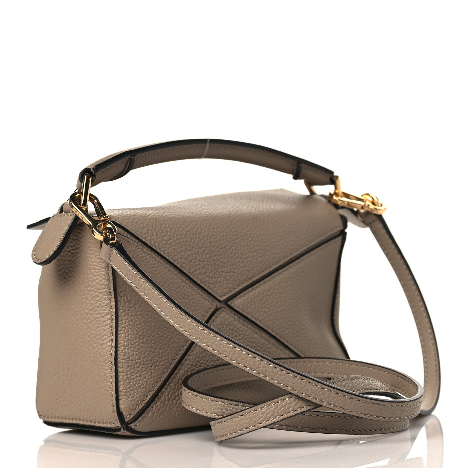 Loewe Calfskin Mini Puzzle Bag Sand 2 of 8