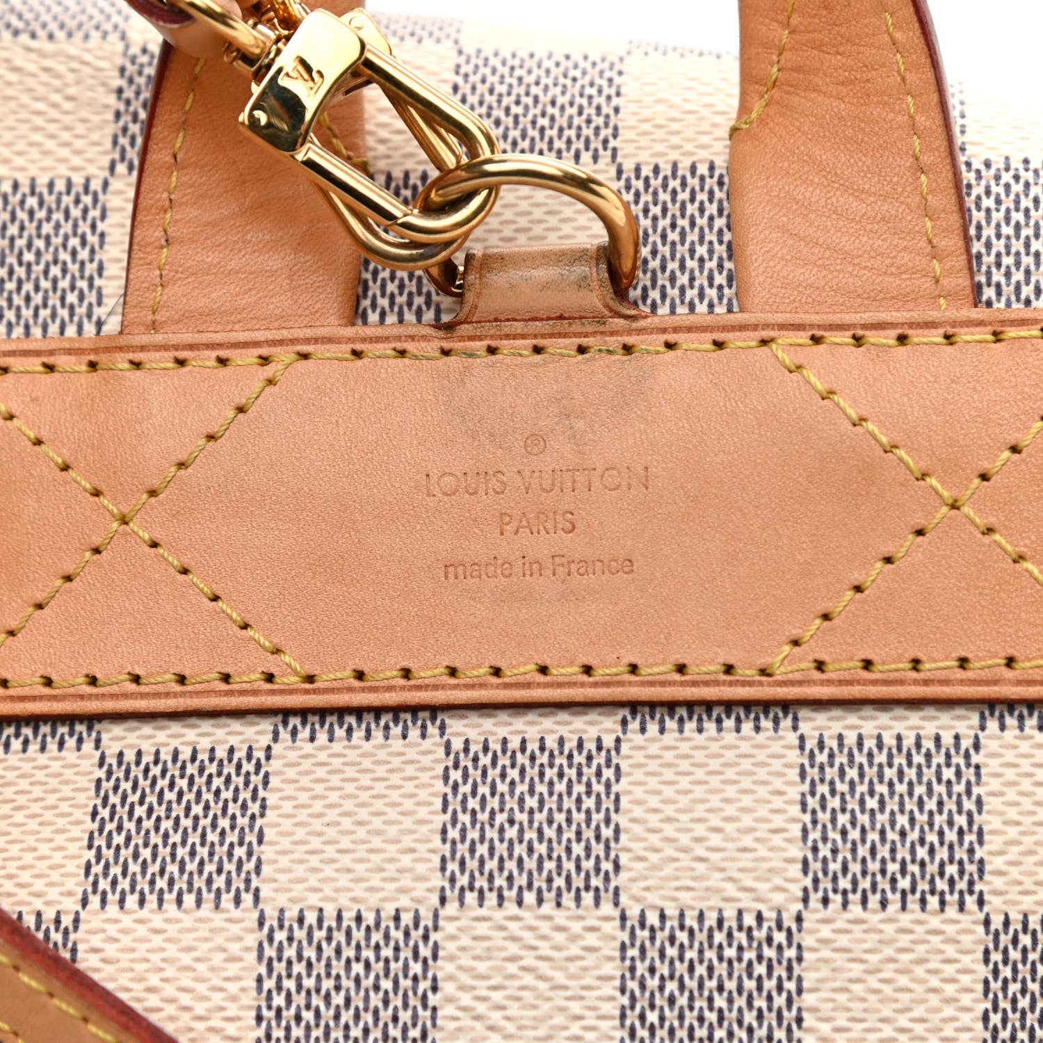 Louis Vuitton Damier Azur Sperone BB Backpack 6 of 10