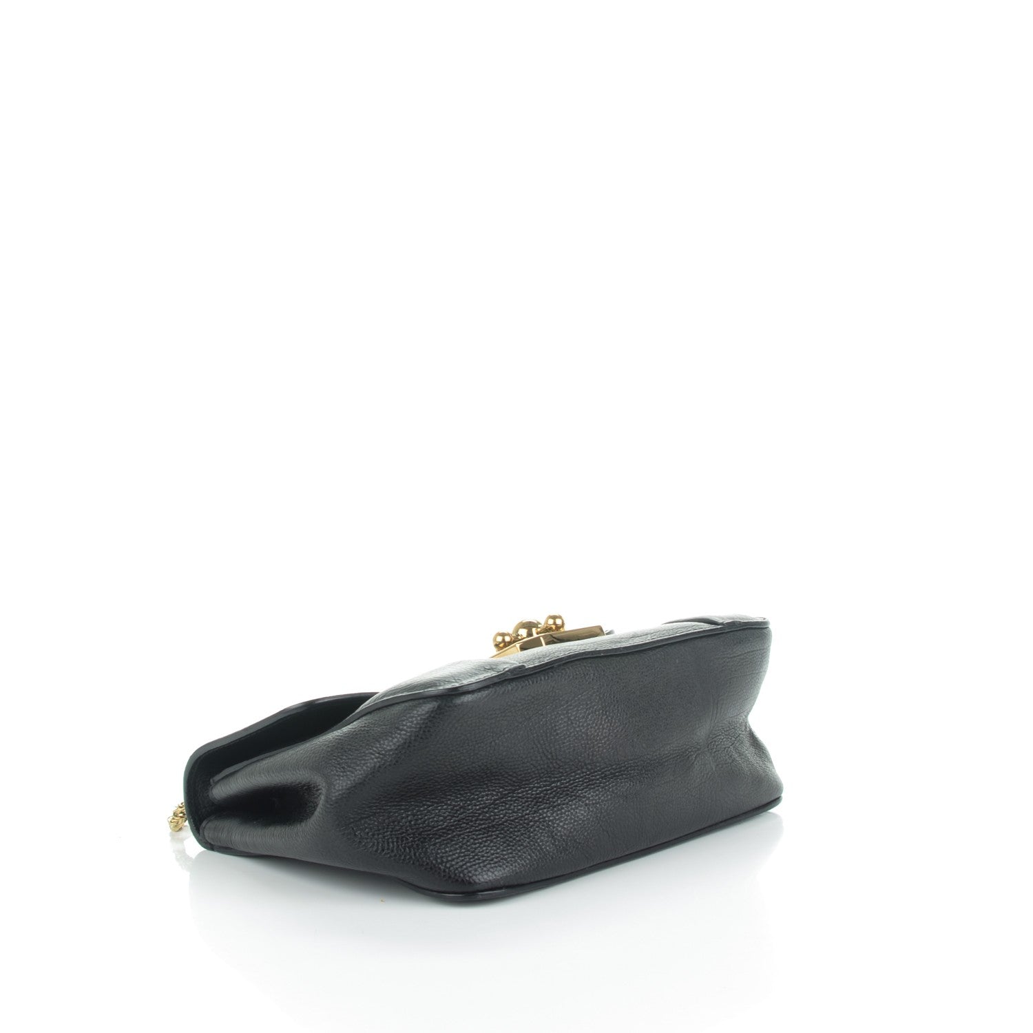Chloe Goatskin Small Elsie Shoulder Bag Black 4 of 7