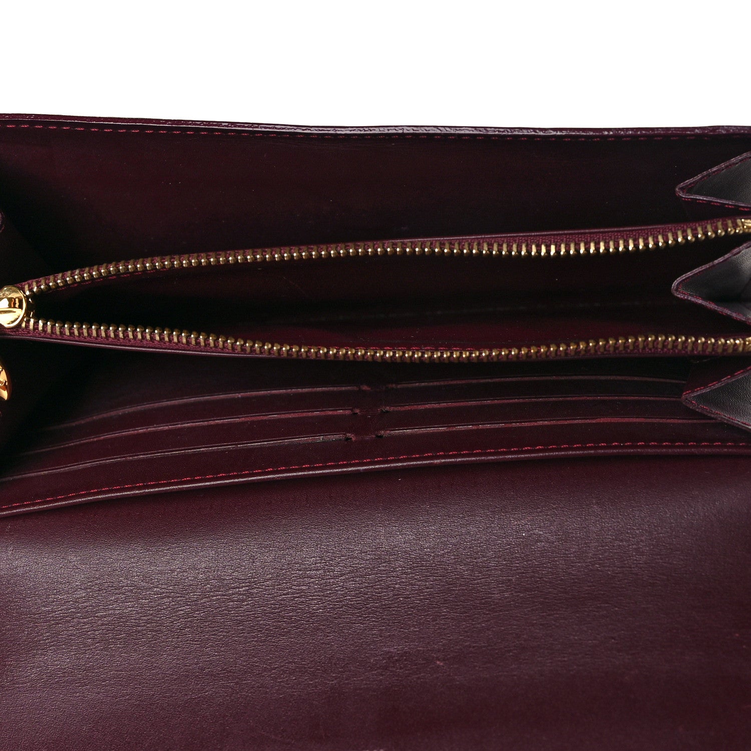 Louis Vuitton Vernis Sarah Wallet Rouge Fauviste 5 of 7