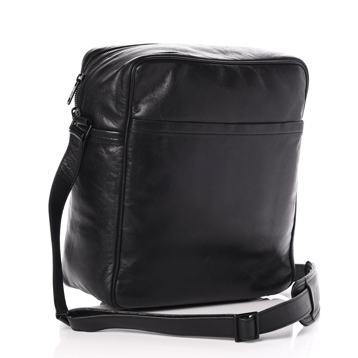 Louis Vuitton Calfskin Monogram Messenger Black 3 of 14