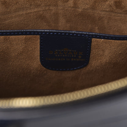 Delvaux Grained Calfskin Charme Tote Jumping Marine 7 of 12