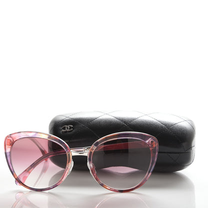 Chanel Acetate Butterfly Fall Sunglasses 4208 Pink 9 of 9