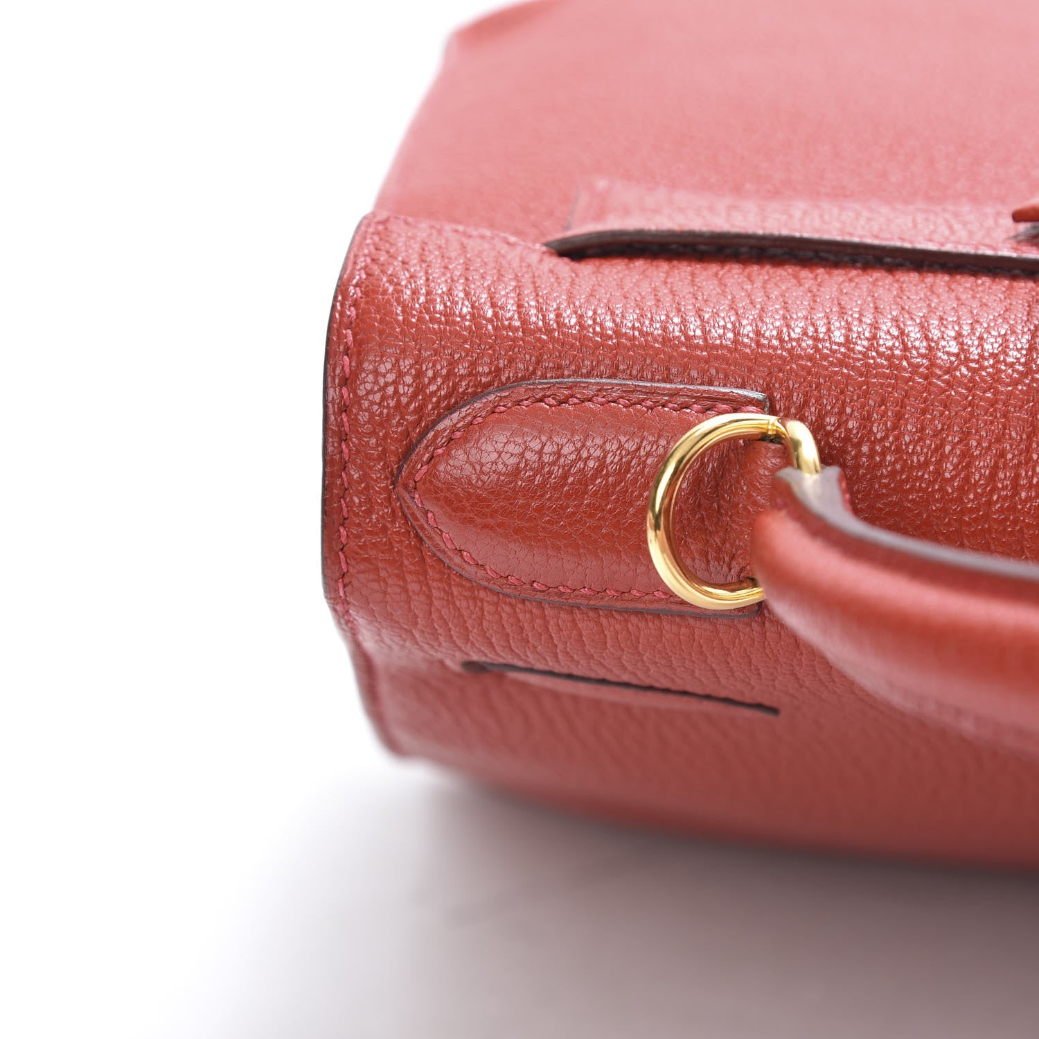 Hermes Chevre Mysore Kelly Sellier 28 Vermillion 9 of 37