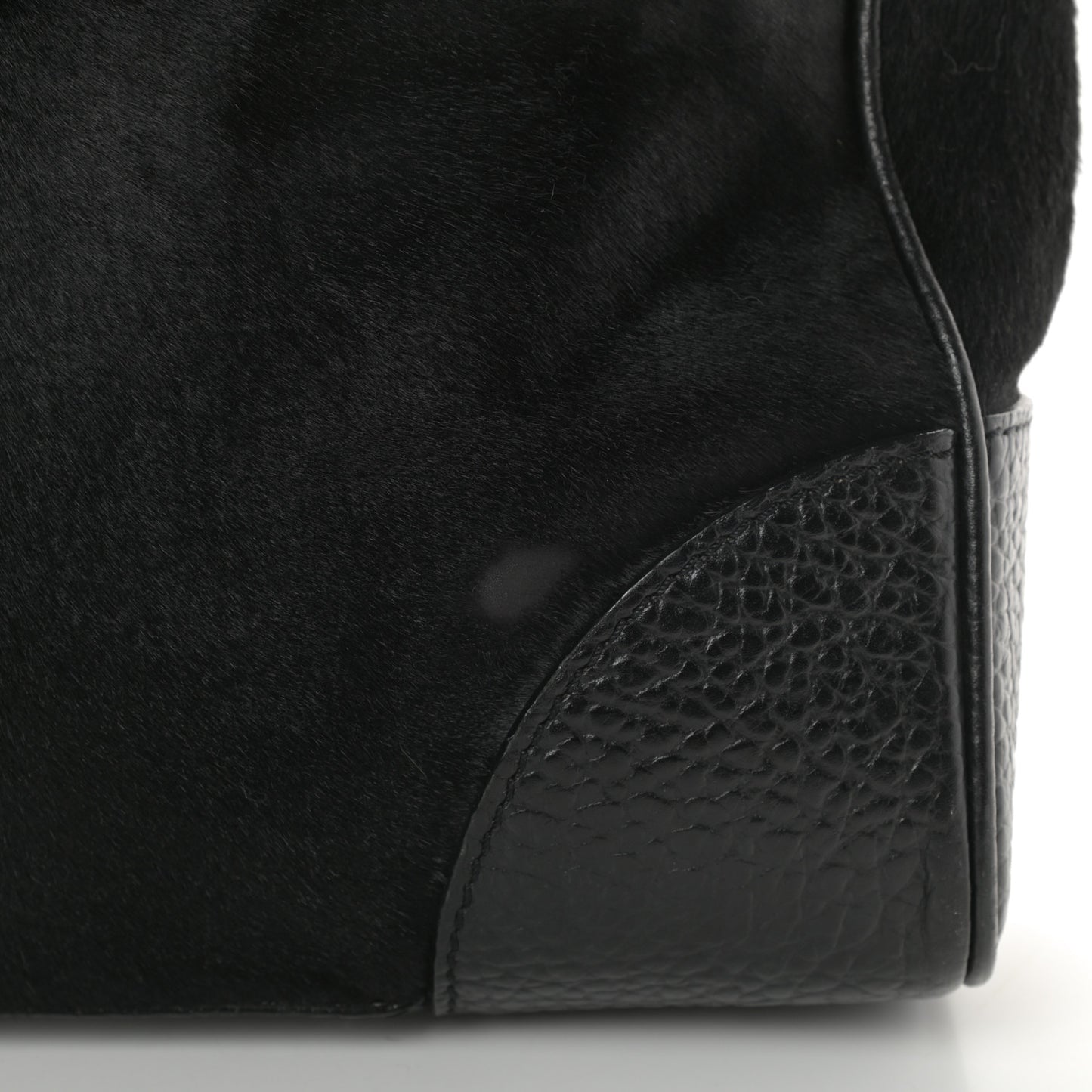 Pony Hair Mens Cabas Whistler Black