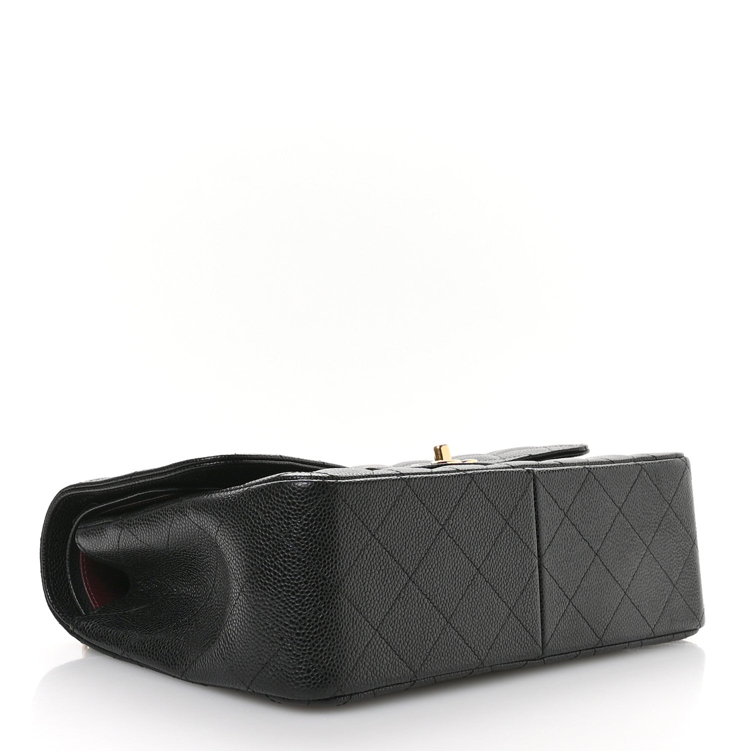 Chanel Caviar Quilted Jumbo Double Flap Black 4 of 12