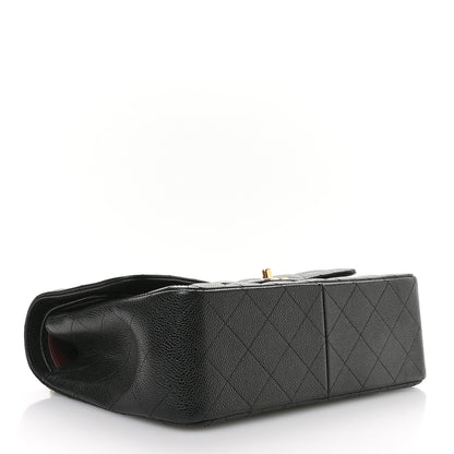 Chanel Caviar Quilted Jumbo Double Flap Black 4 of 12