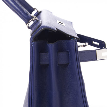 Hermes Evercolor Verso Kelly Retourne 28 Bleu Encre Bleu Zellige 20 of 35