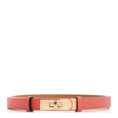 Hermes Epsom Kelly Belt Rose Texas 1 of 7