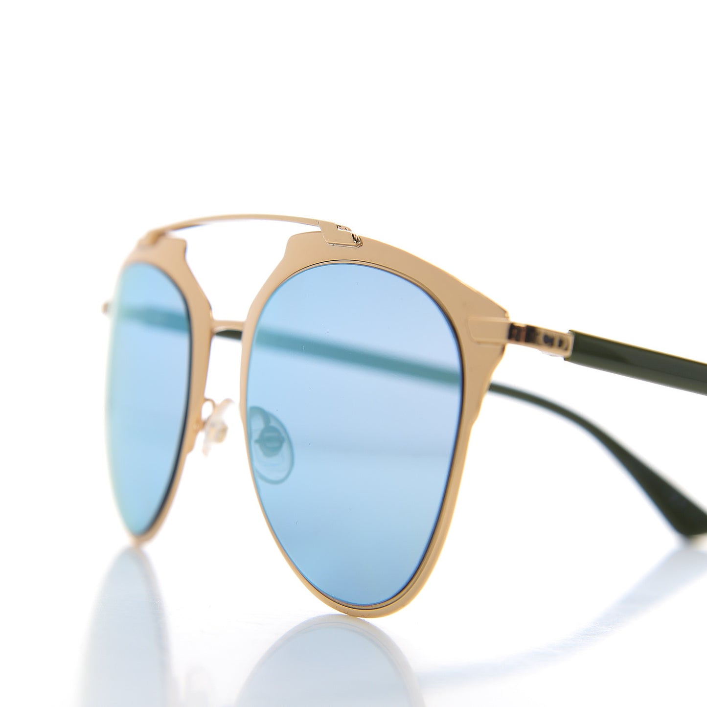 Reflected Sunglasses Gold