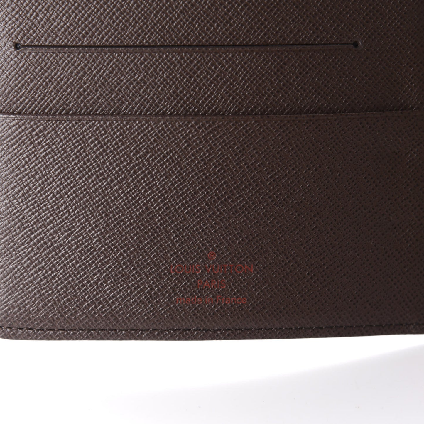 Damier Ebene Medium Ring Agenda Cover