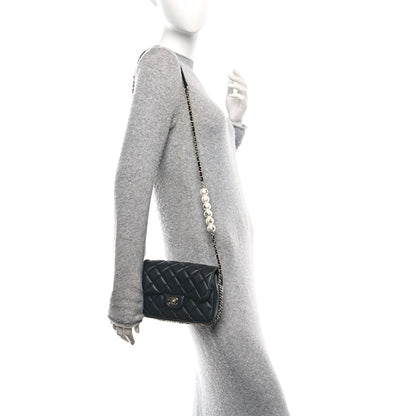 Chanel Lambskin Quilted Small My Precious Flap Black 2 of 10