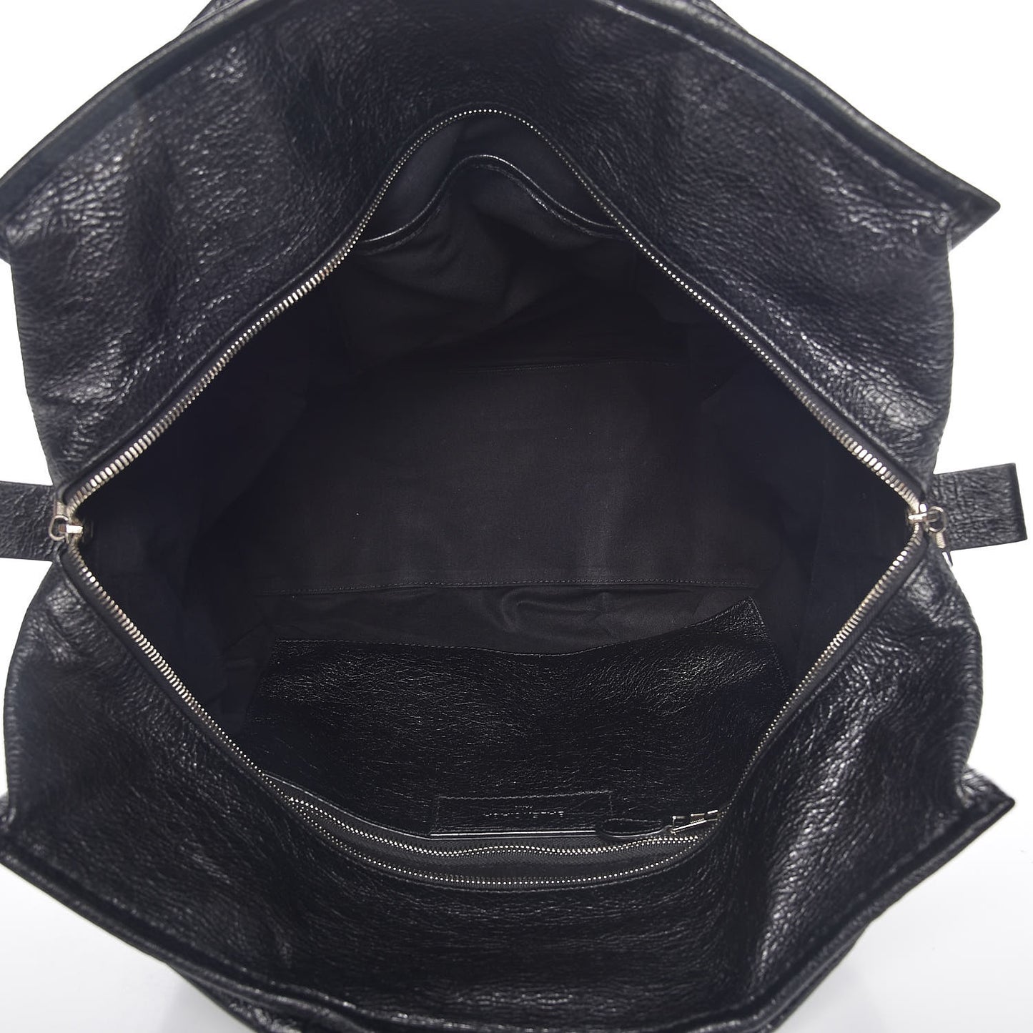 Agneau Medium Bazar Shopper Tote Black