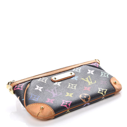 Louis Vuitton Monogram Multicolor Pochette Milla MM Black 4 of 10