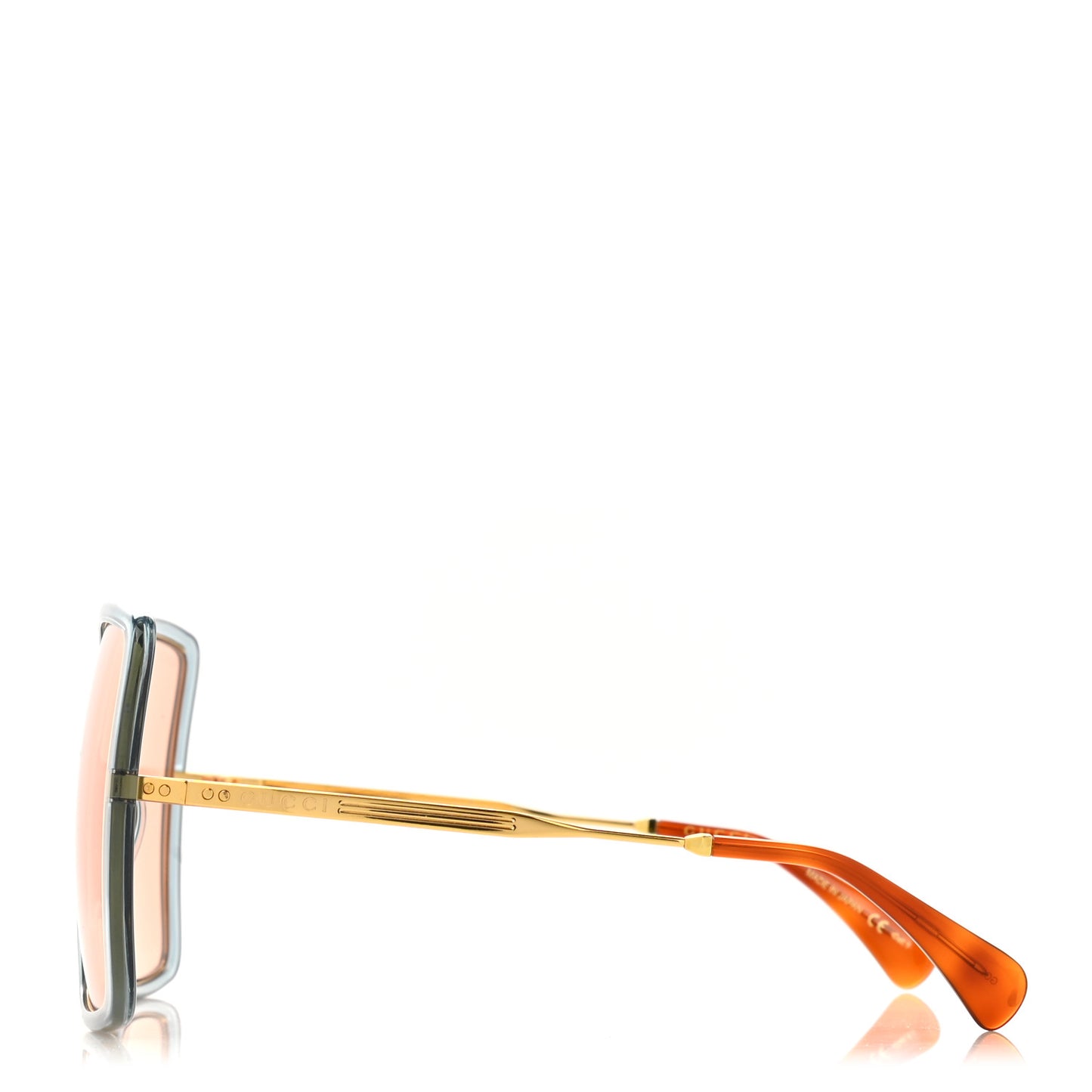 Metal Oversized Sunglasses GG0903S Blue