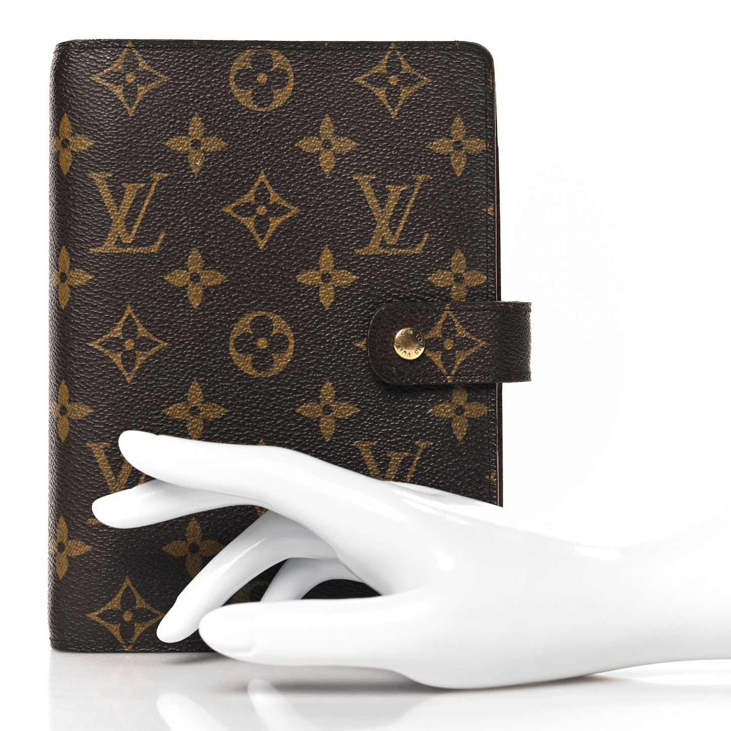 Monogram Medium Ring Agenda Cover