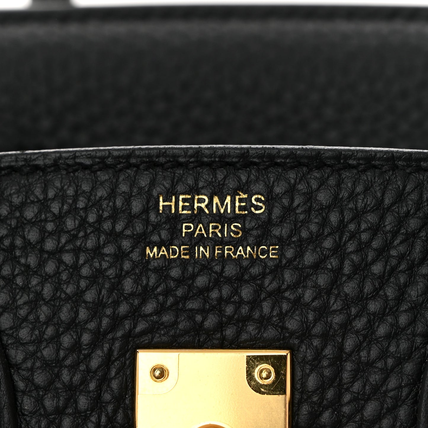 Togo Birkin 25 Black