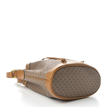 Gucci X DISNEY Mini Vintage GG Supreme Monogram Bucket Bag Beige Vintage Sun Oil 4 of 10