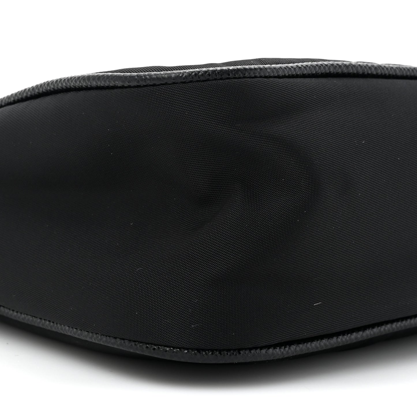Tessuto Nylon Saffiano Mini Re-Edition 2005 Bag Black