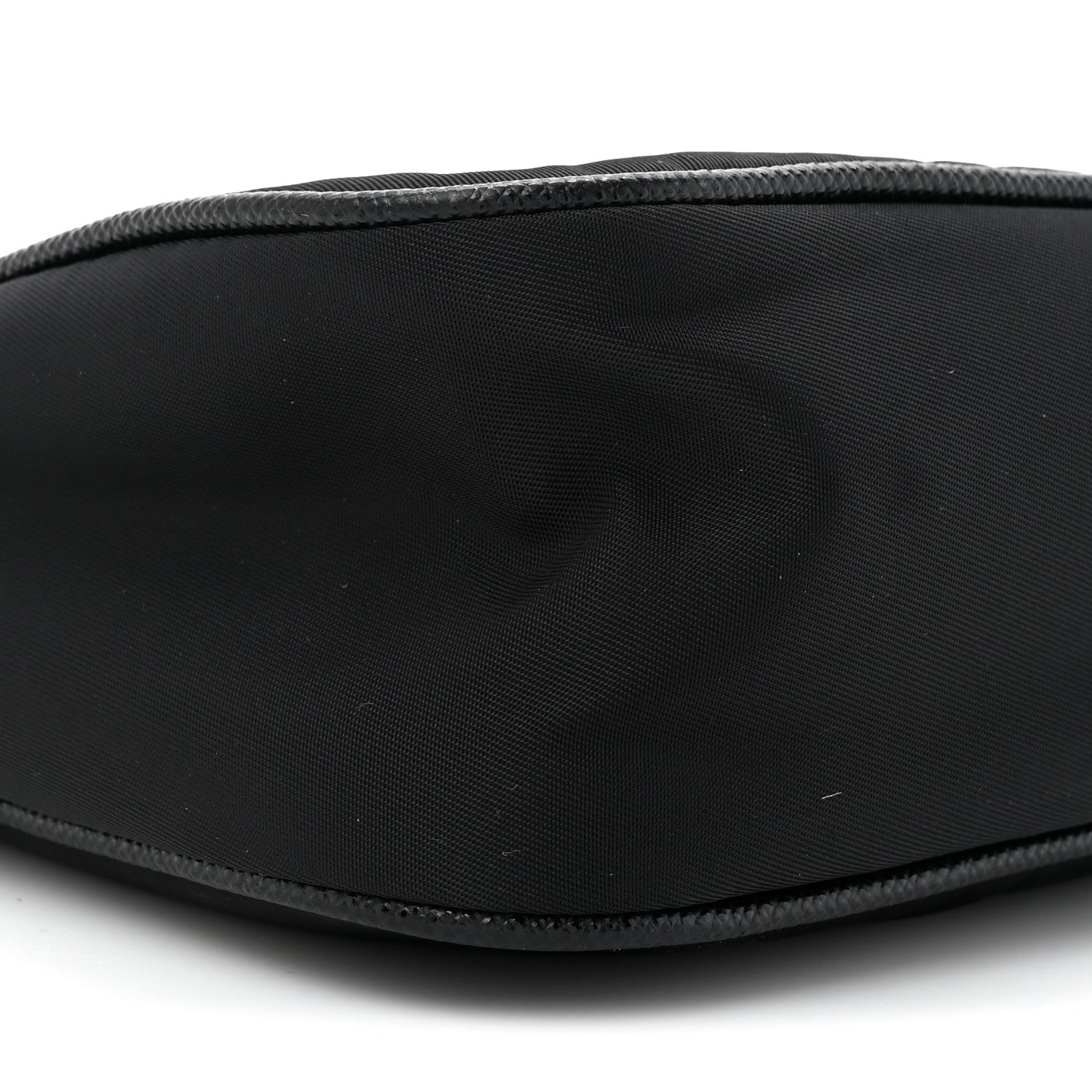Prada Tessuto Nylon Saffiano Mini Re-Edition 2005 Bag Black 9 of 9