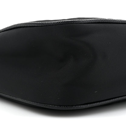 Prada Tessuto Nylon Saffiano Mini Re-Edition 2005 Bag Black 9 of 9