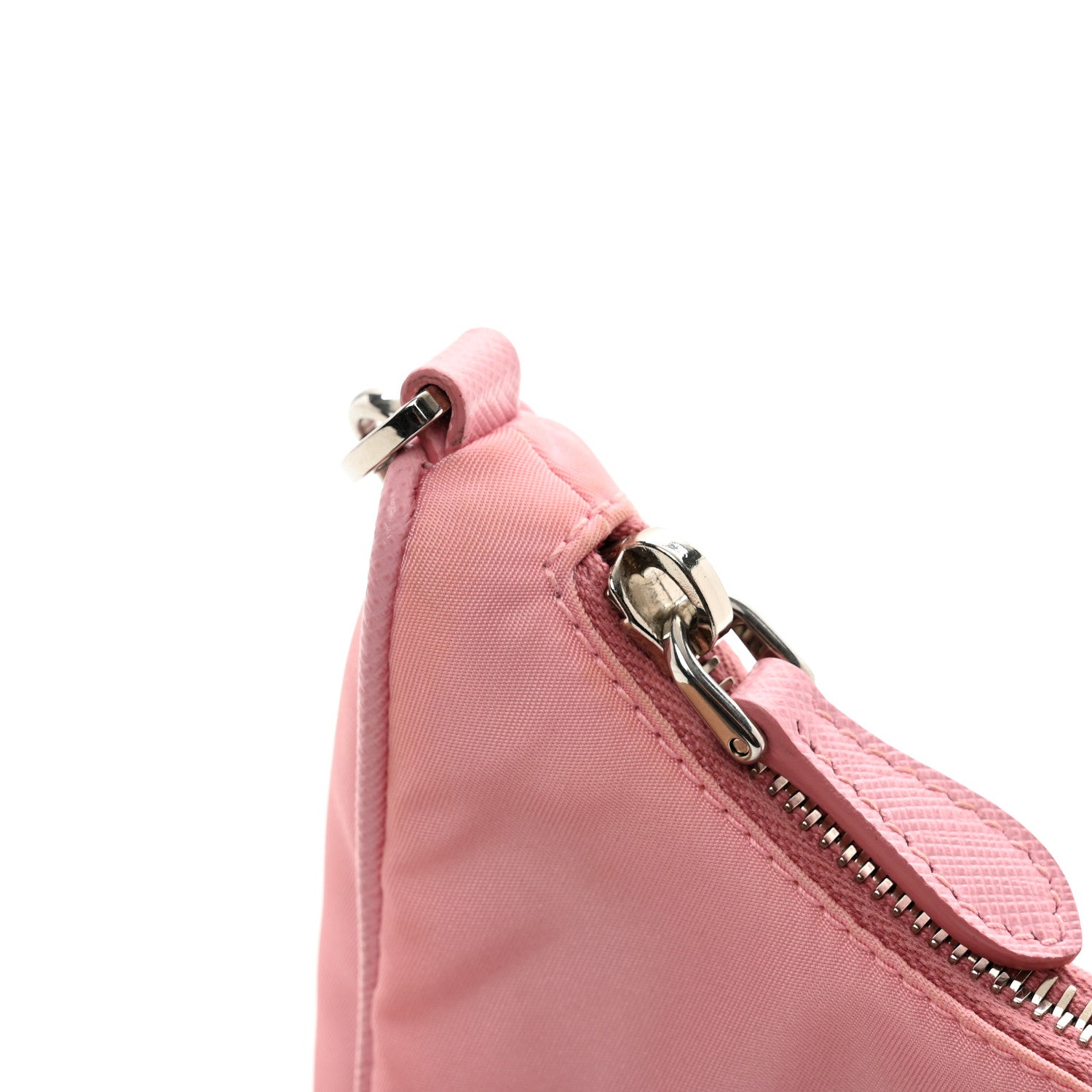 Prada Nylon Re-Edition 2005 Shoulder Bag Rosa 10 of 11