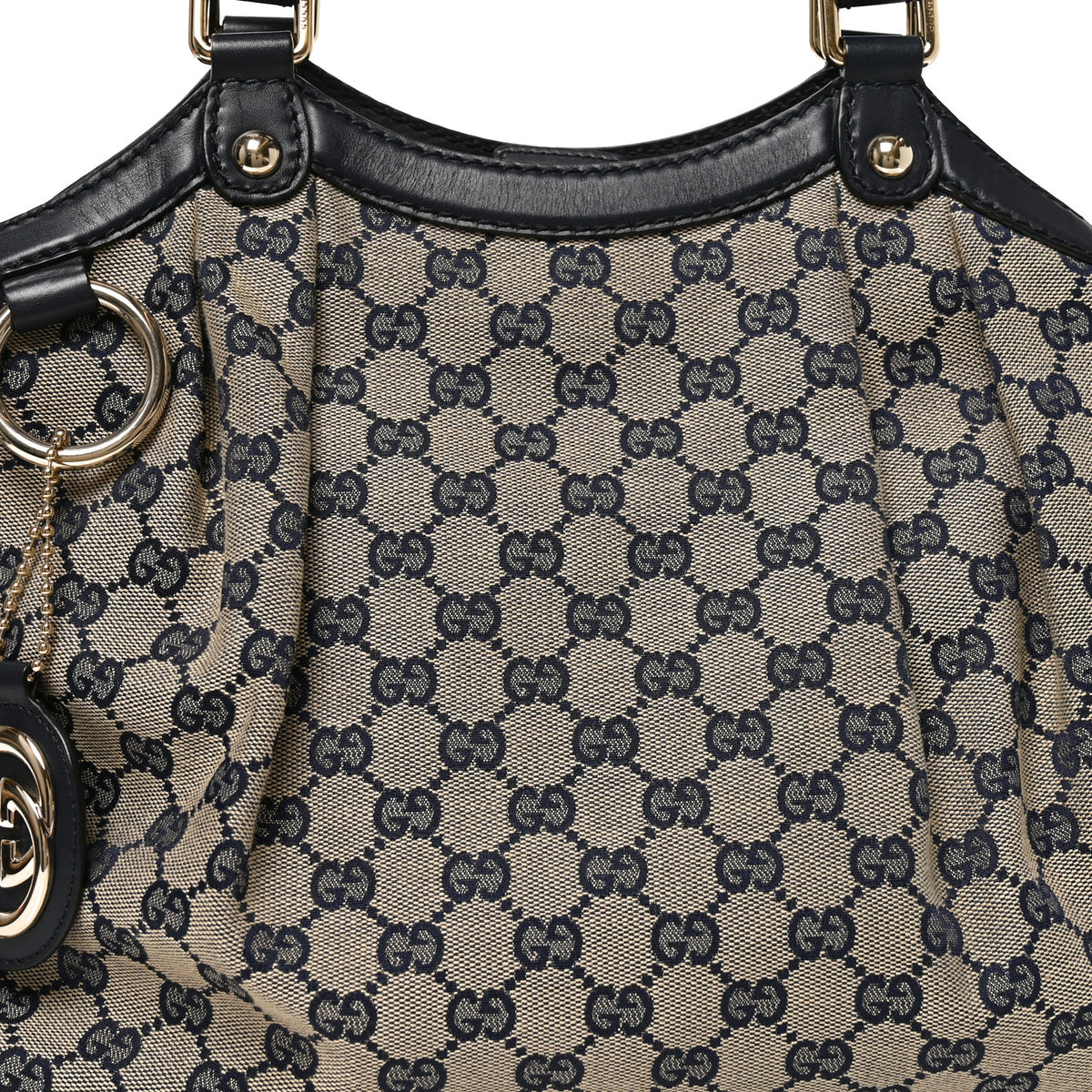 Monogram Medium Sukey Tote Navy