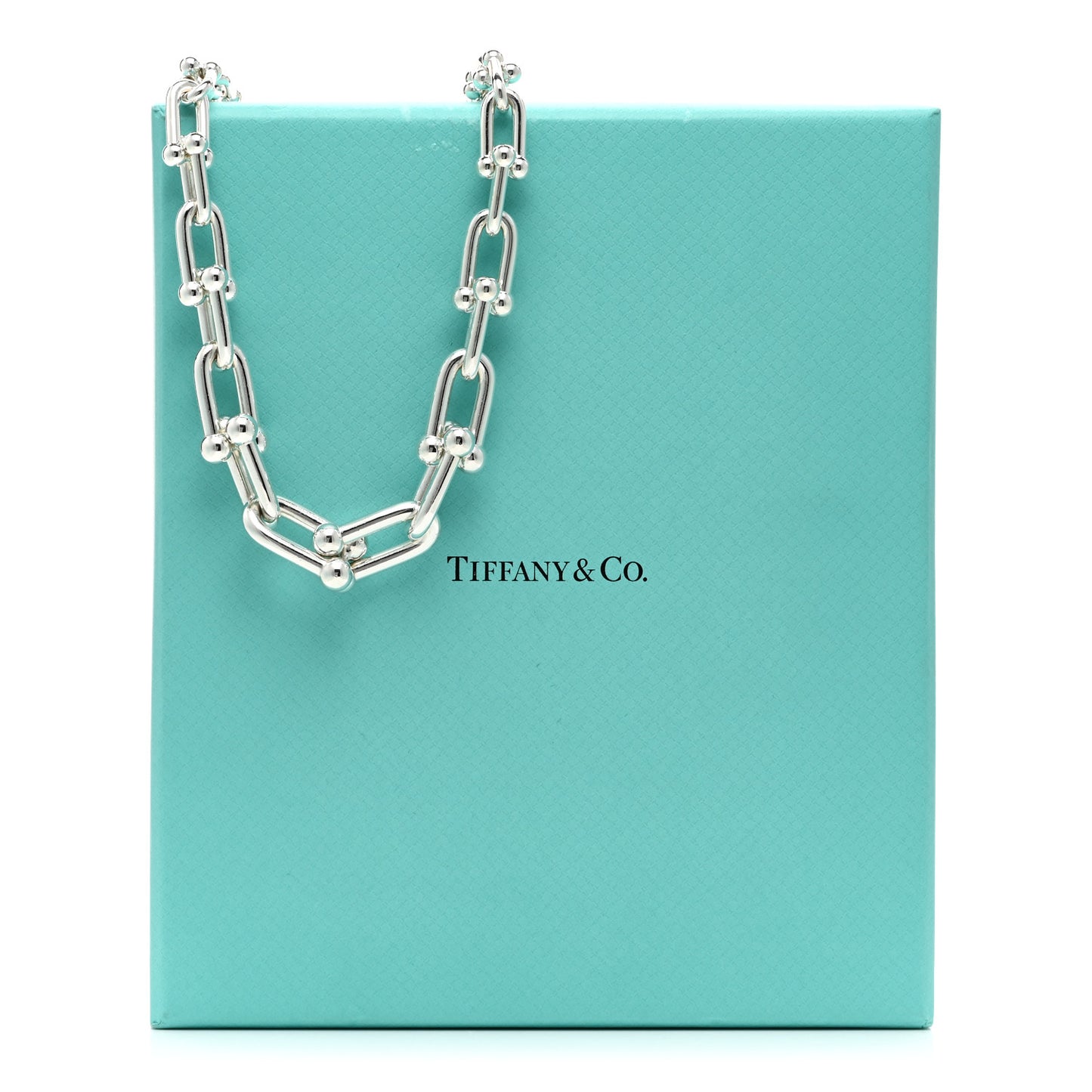 Sterling Silver HardWear Graduated Link Necklace