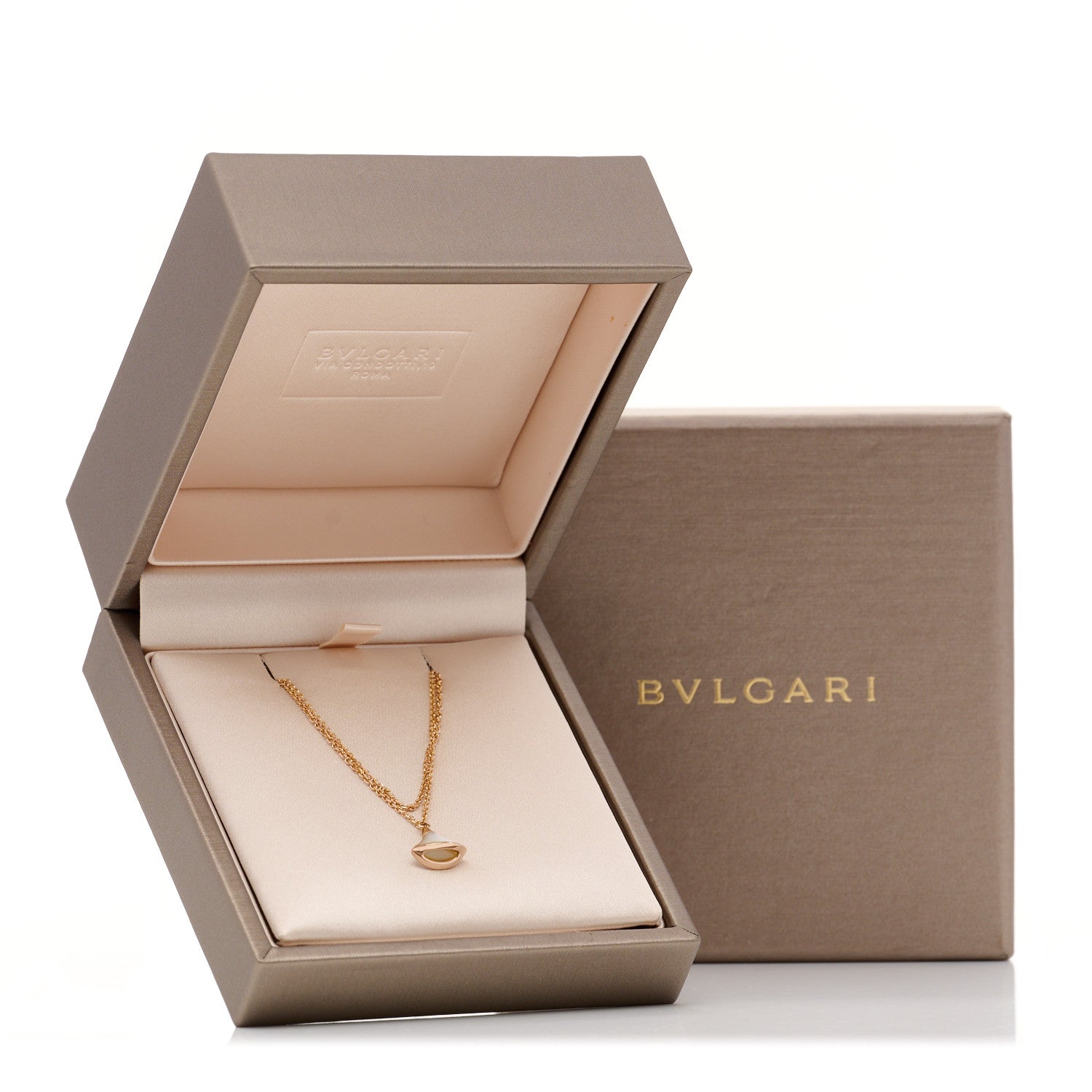 Bulgari 18K Rose Gold Mother of Pearl Divas' Dream Bracelet SM 5 of 5