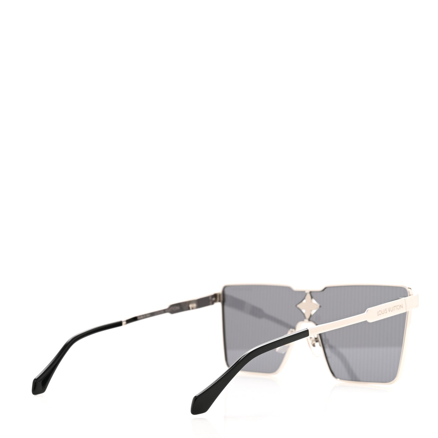 Metal Swarovski Crystal Cyclone Sunglasses Z1815U Silver
