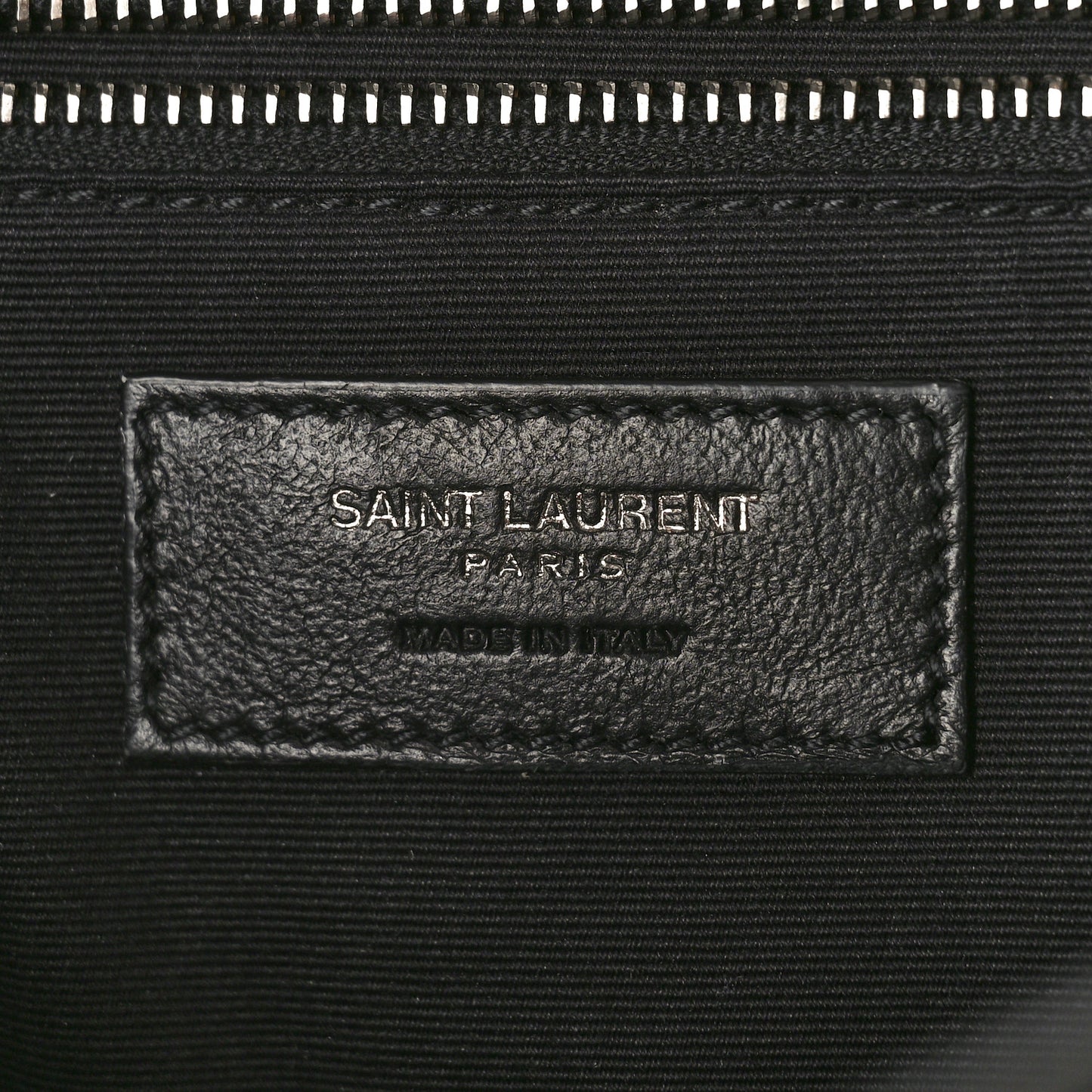 Crinkled Calfskin Matelasse Monogram Medium Niki Chain Satchel Black