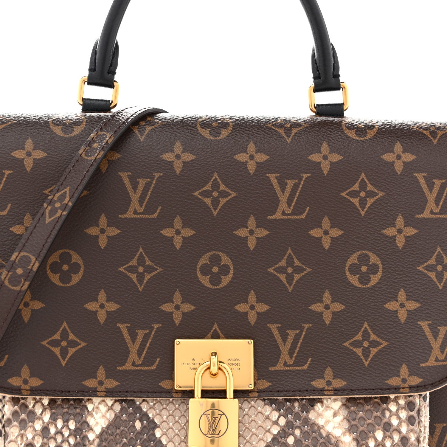 Louis Vuitton Monogram Snakeskin Marignan 8 of 13