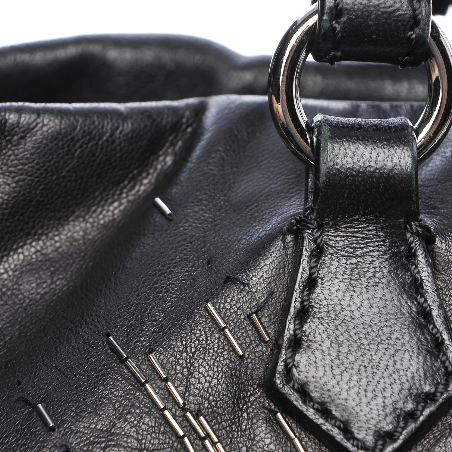 Valentino Garavani Nappa Beaded Glam Tote Black 14 of 19
