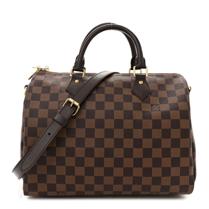 Louis Vuitton Damier Ebene Speedy Bandouliere 30 1 of 11
