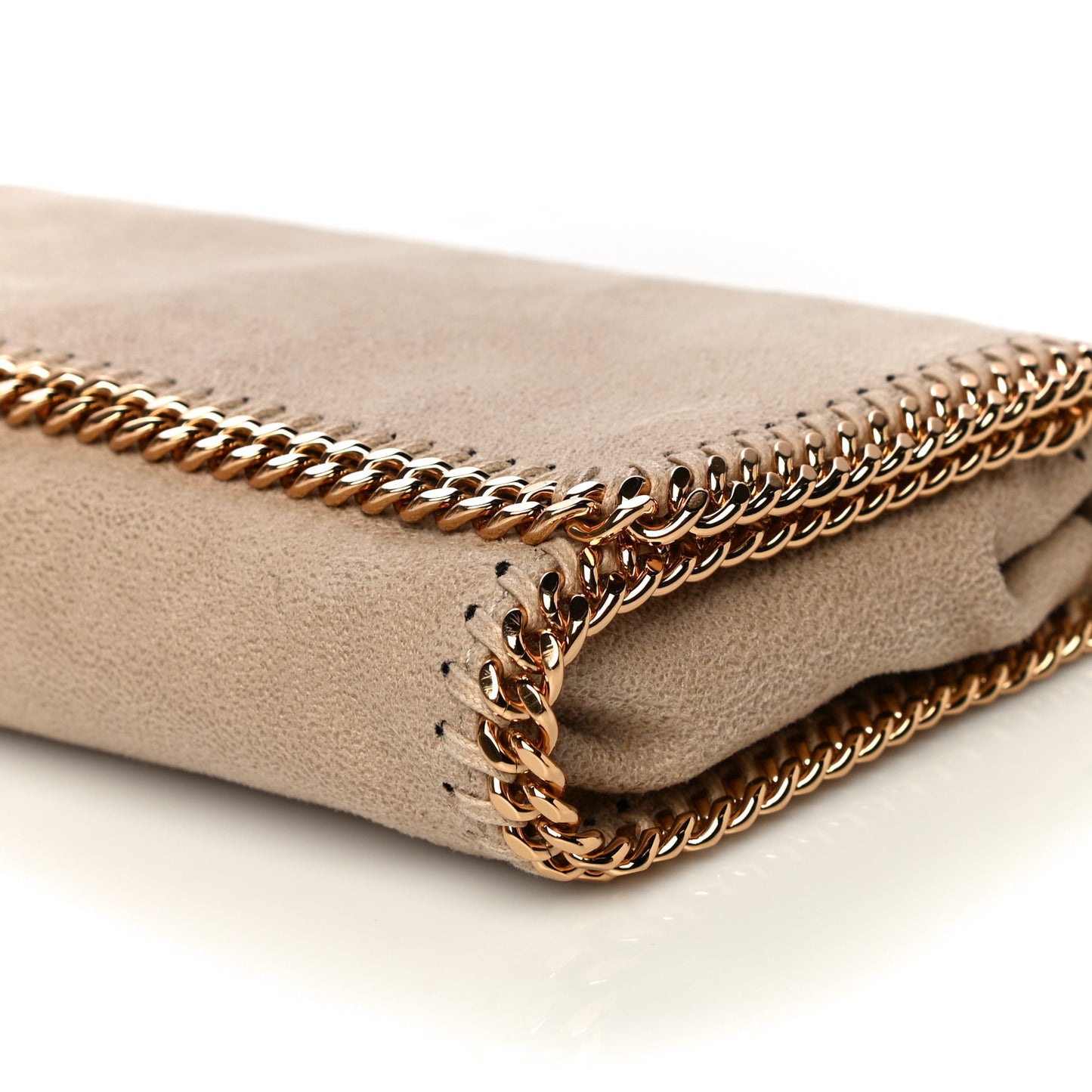 Shaggy Deer Falabella Crossbody Bag Beige