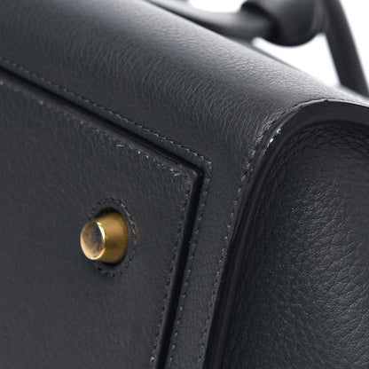 Celine Crisped Calfskin Mini Tie Knot Tote Anthracite 15 of 21