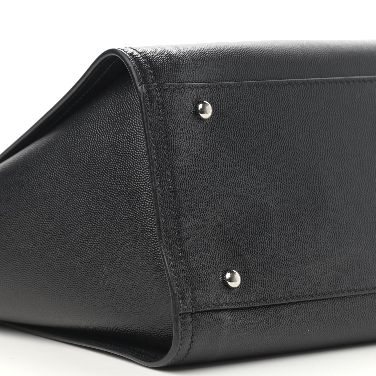 Caviar Small Studded Deauville Tote Black
