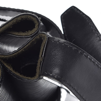 Louis Vuitton Epi Sac D'Epaule Black 8 of 11