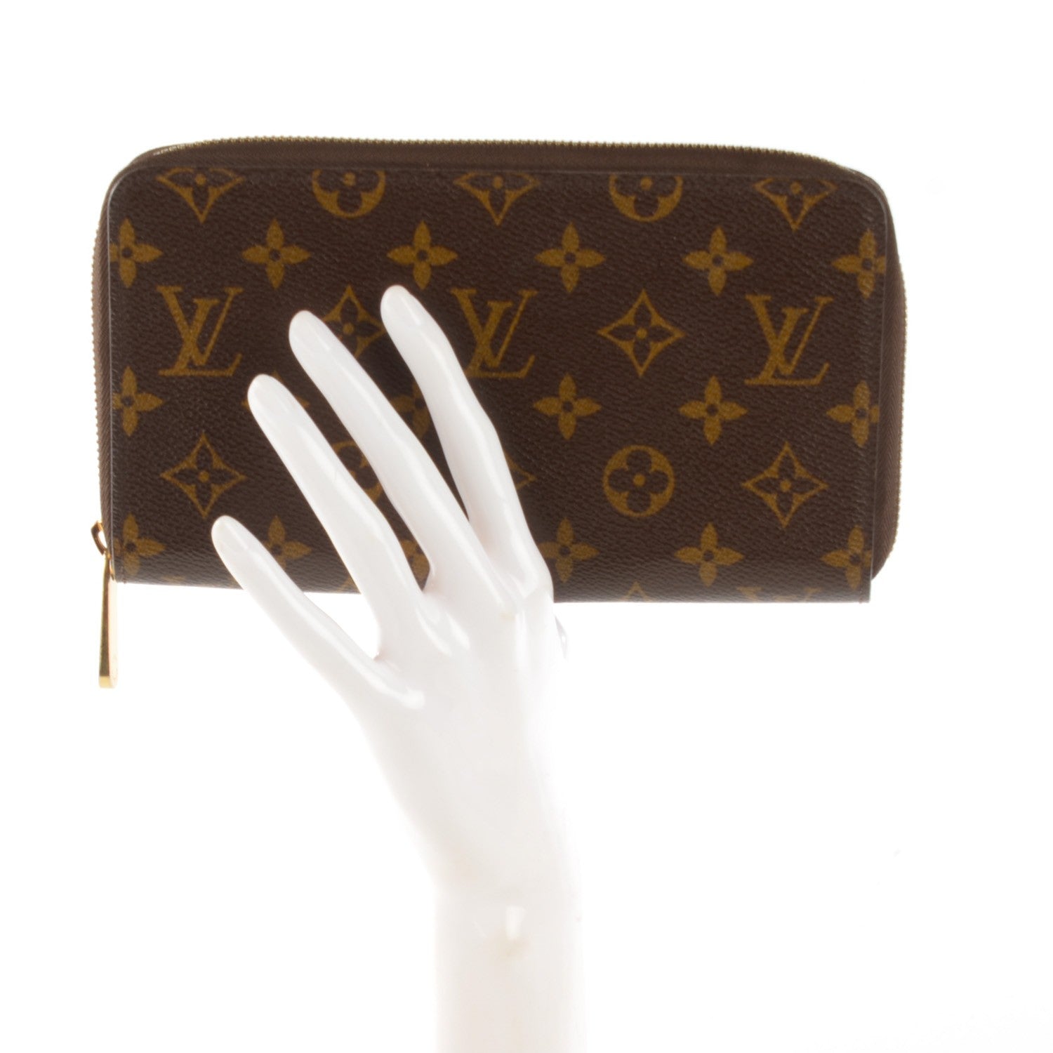 Louis Vuitton Monogram Zippy Organizer Wallet 2 of 7