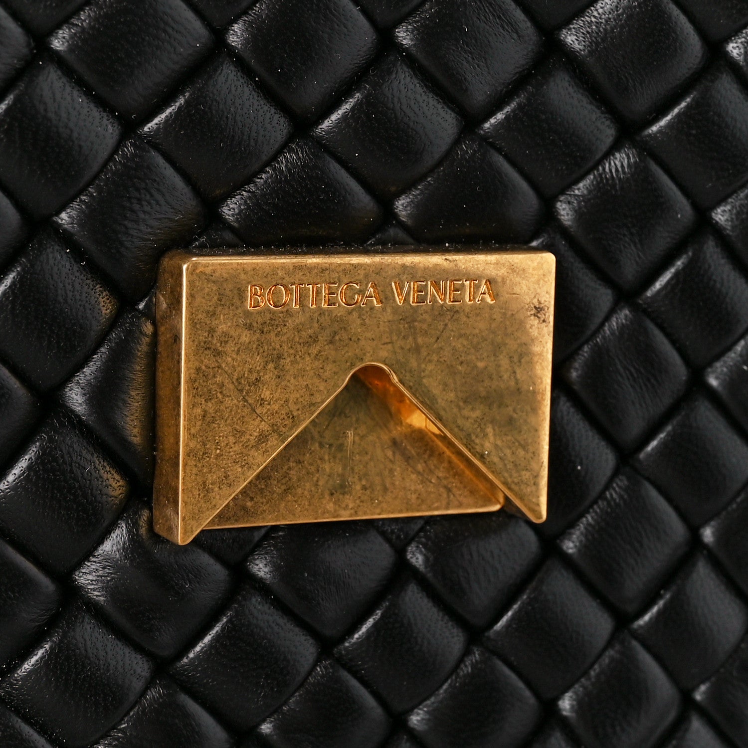 Bottega Veneta Nappa Intrecciato Small Cobble Shoulder Bag Black 10 of 14