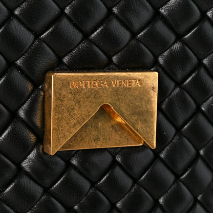 Bottega Veneta Nappa Intrecciato Small Cobble Shoulder Bag Black 10 of 14