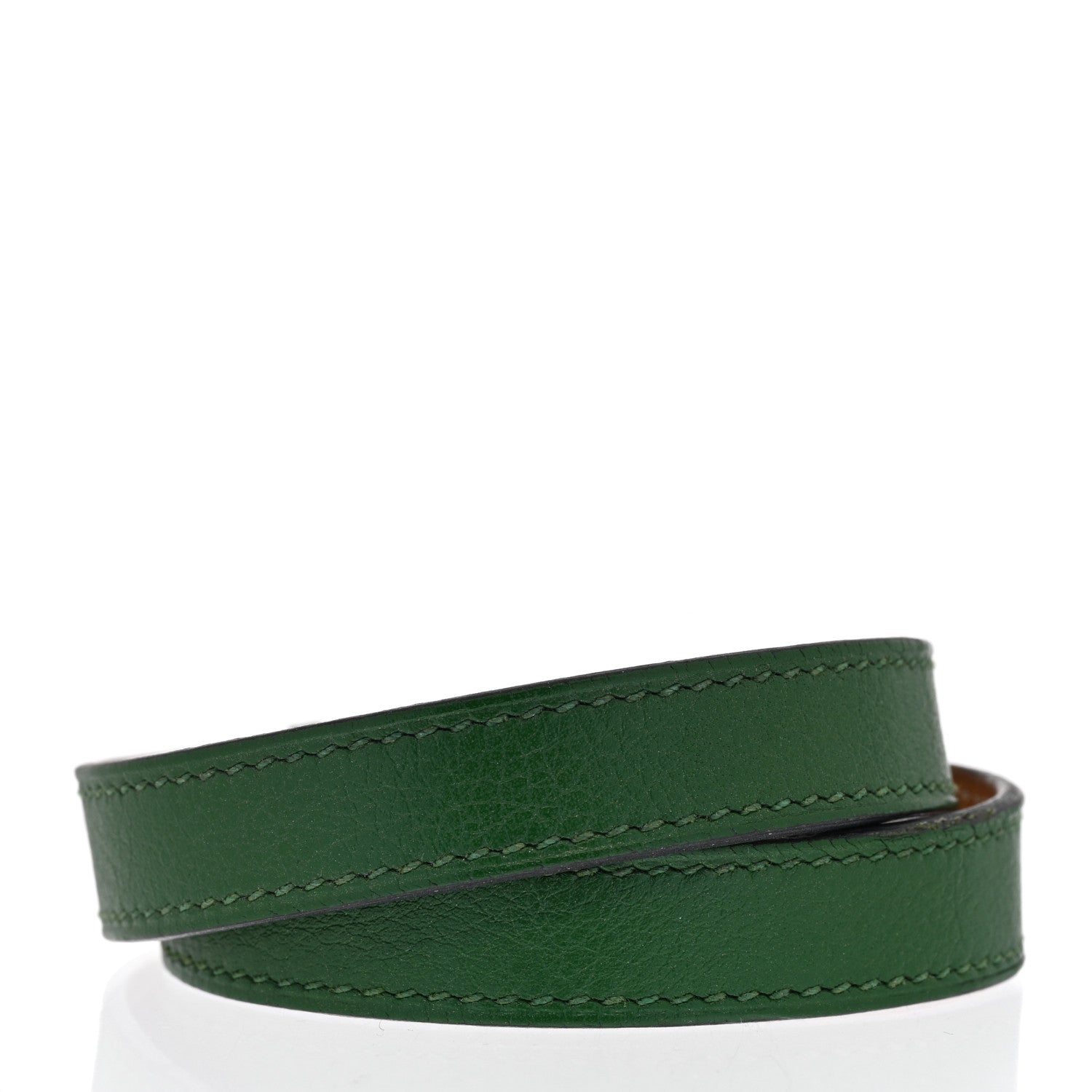 Hermes Swift Kelly Double Tour Bracelet M Malachite 3 of 6