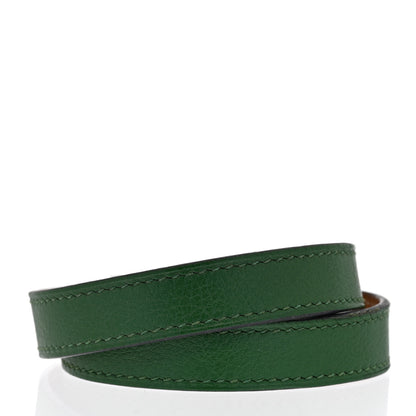 Hermes Swift Kelly Double Tour Bracelet M Malachite 3 of 6