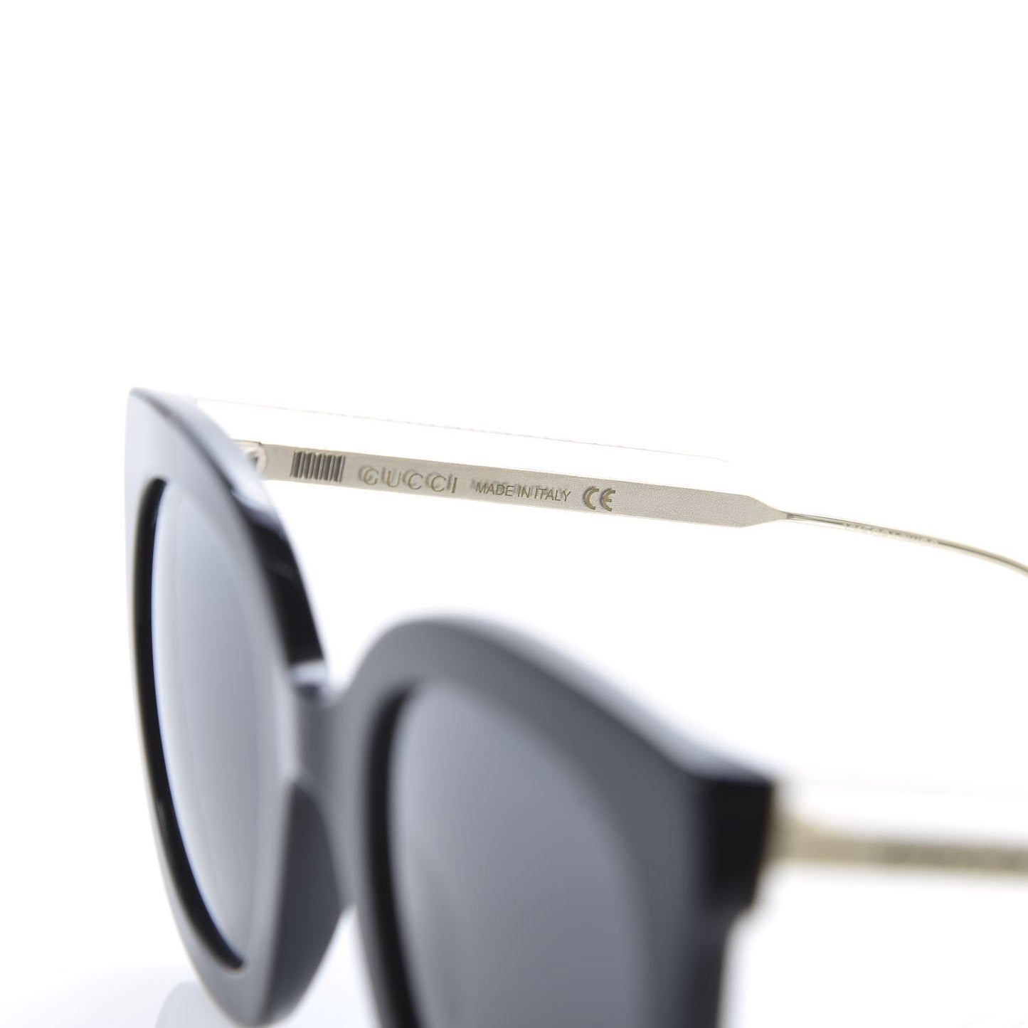 Acetate Crystal Sunglasses GG0564S Black Grey