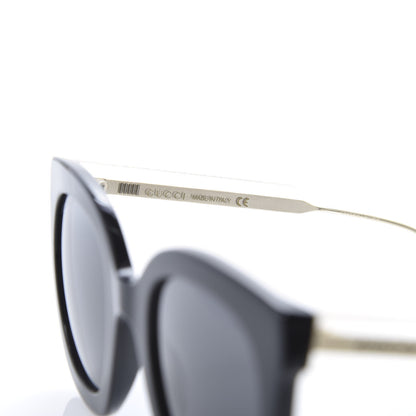 Gucci Acetate Crystal Sunglasses GG0564S Black Grey 6 of 7