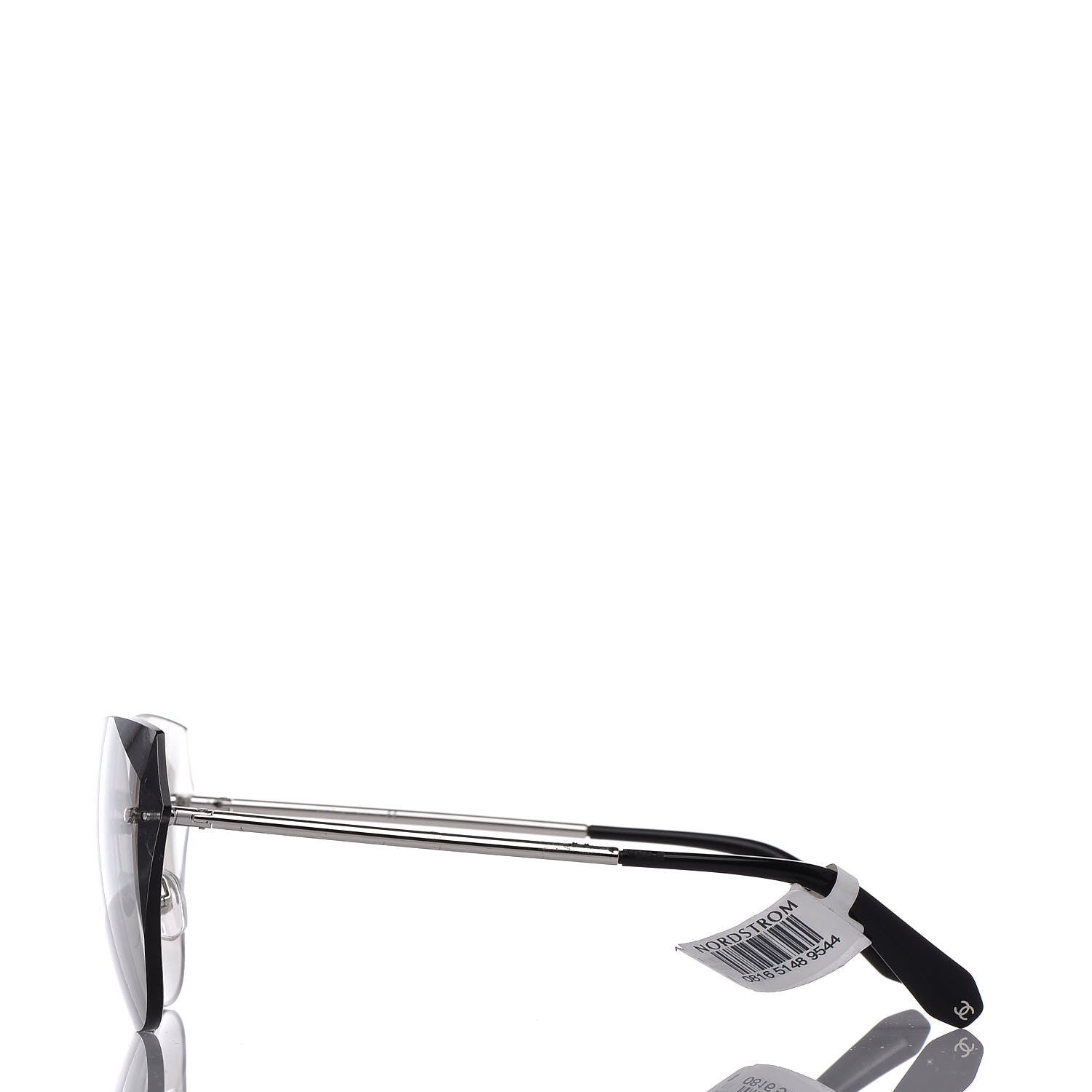 Chanel Cat Eye Sunglasses 4237 Silver 3 of 7